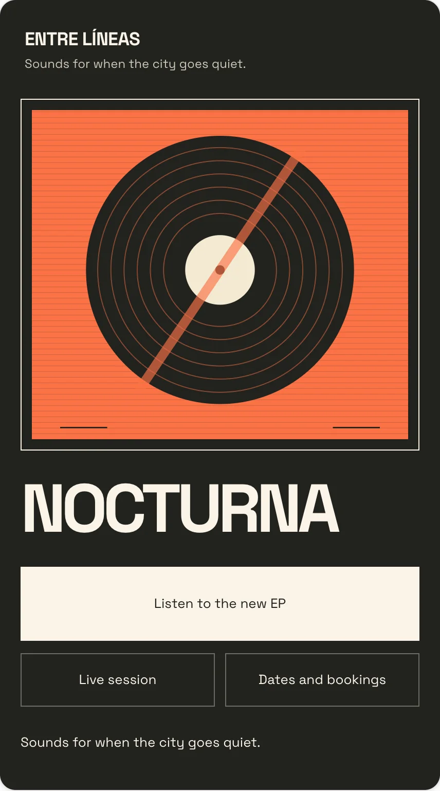 Neueste Veröffentlichung — Plakat