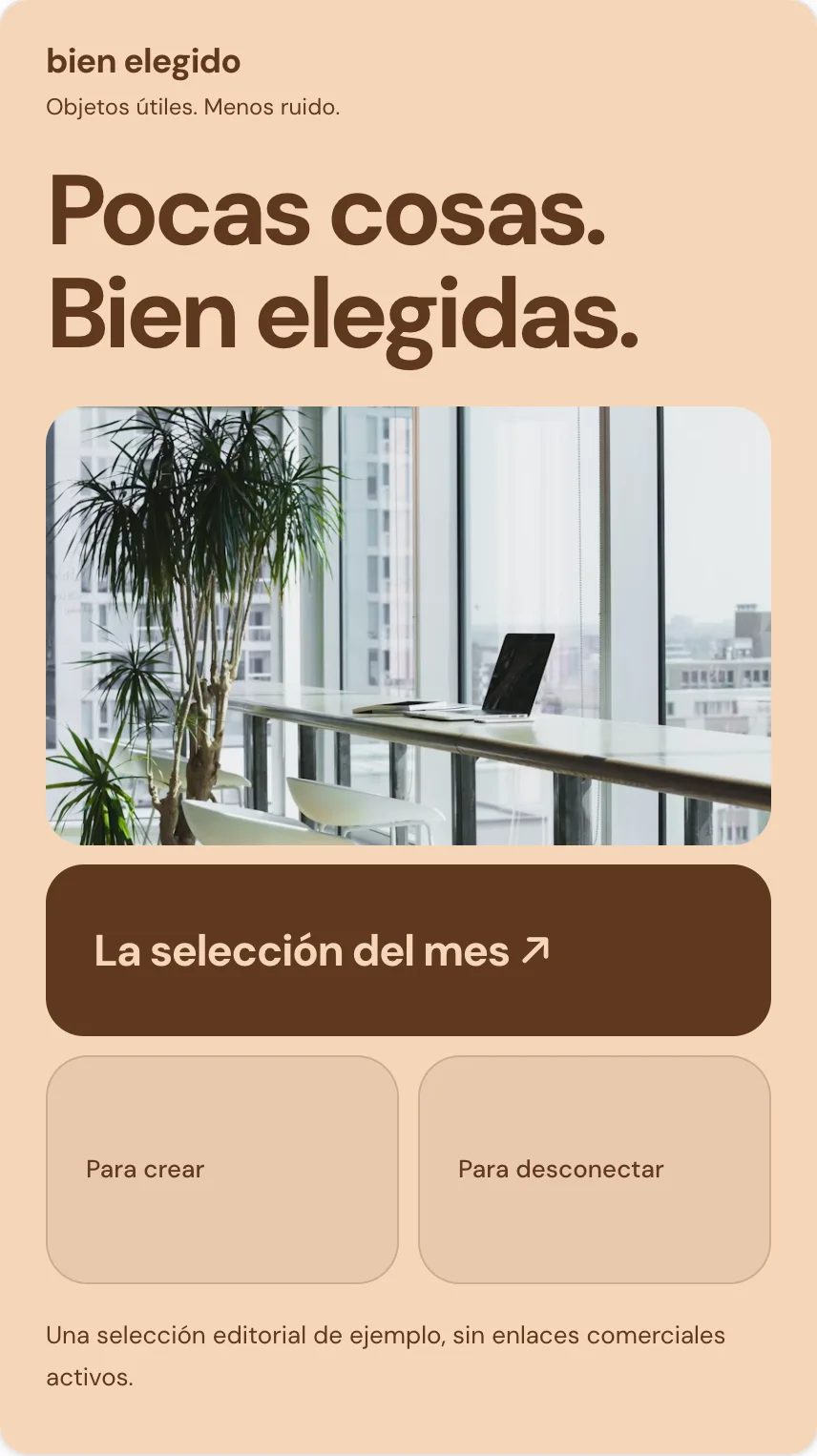 Selección Personal — Mosaico