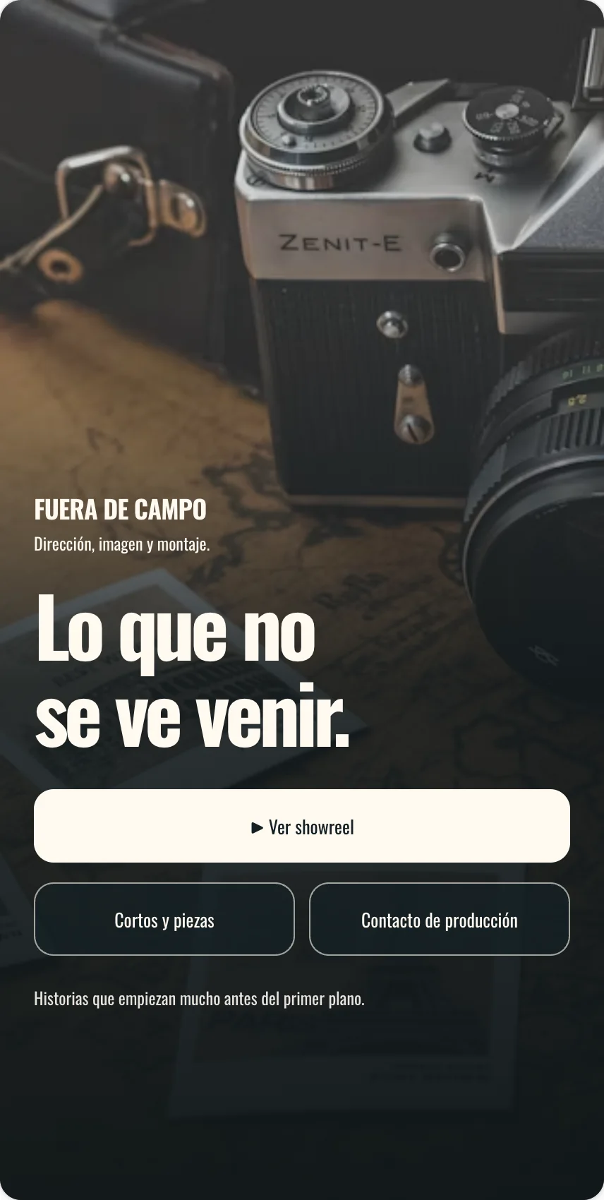 Showreel — Portada