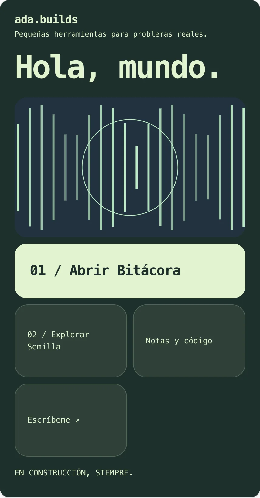 Archivo de Proyectos — Mosaico