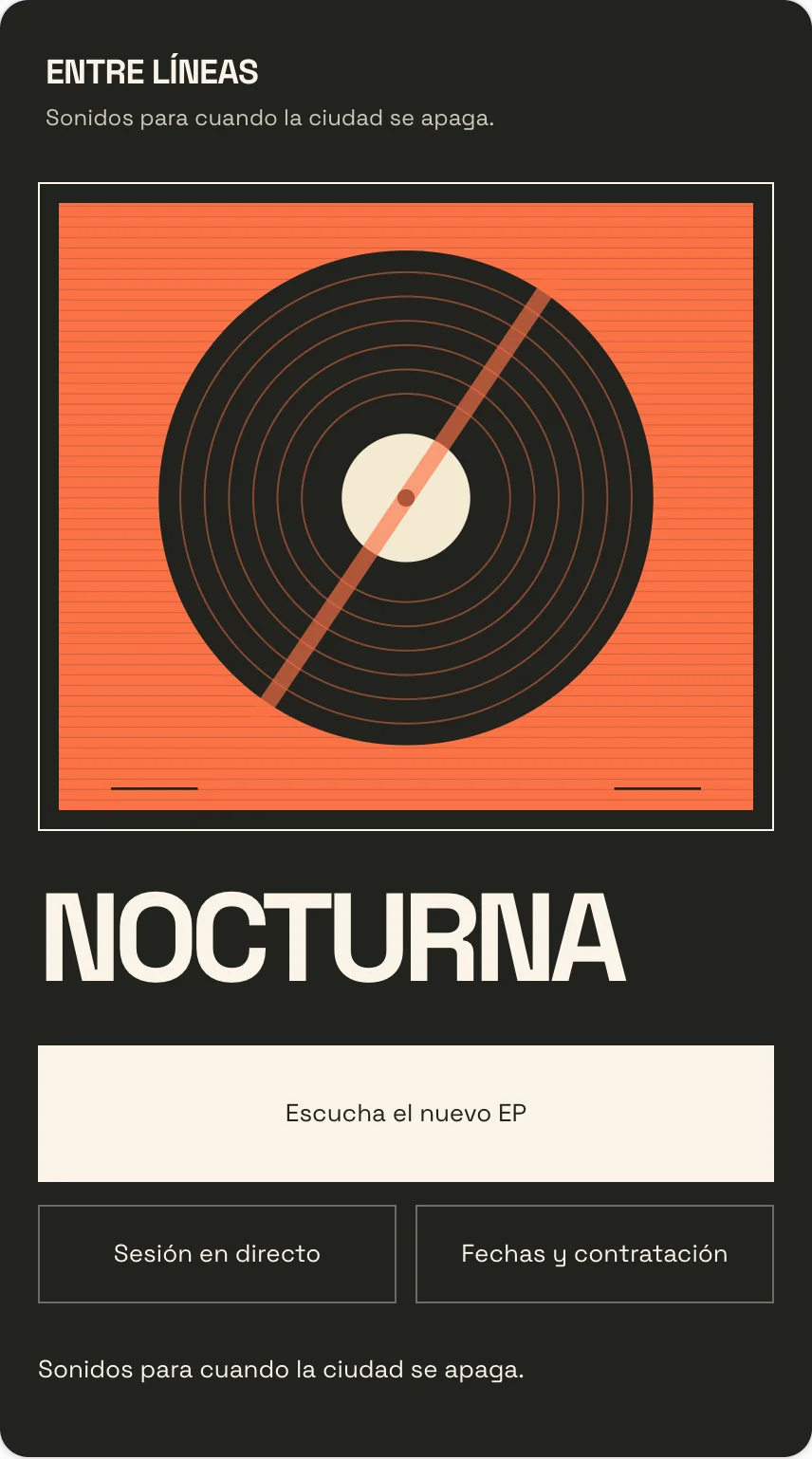 Último Lanzamiento — Cartel