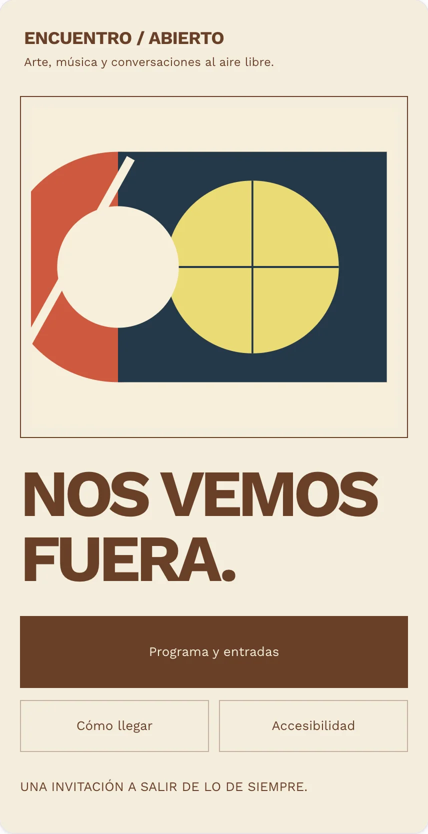 Próxima Fecha — Cartel
