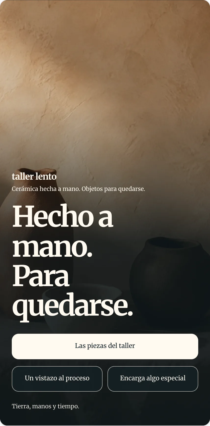 Hecho a Mano — Portada