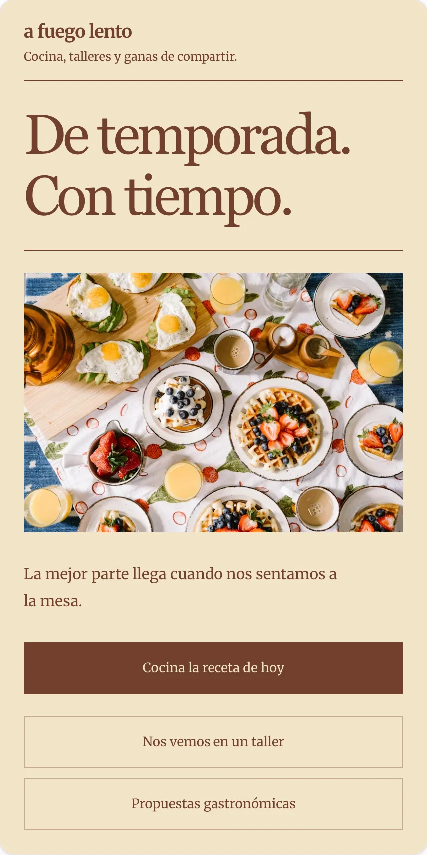 Cocina de Autor — Editorial