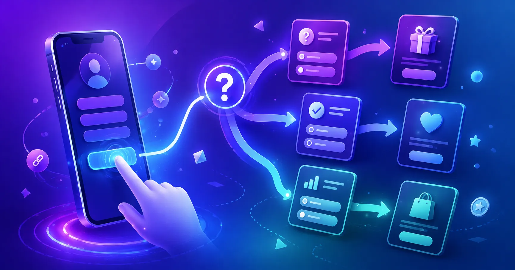 O que é um quiz funnel? Crie um no seu link da bio